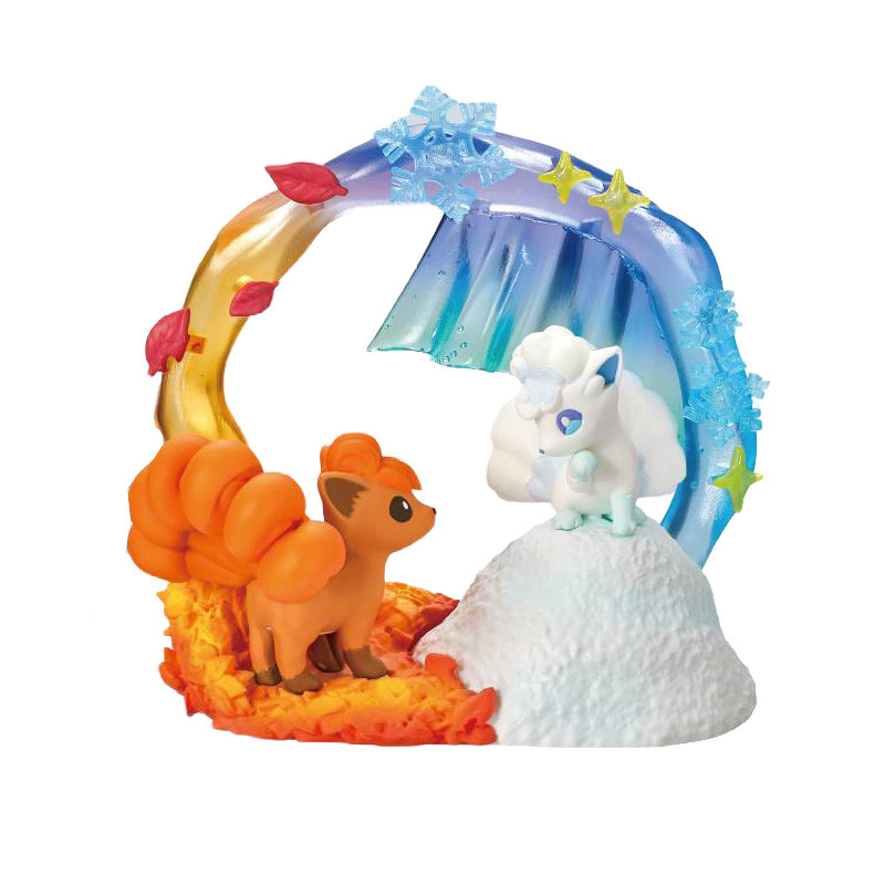 Figura Sorpresa Pokémon Circular Diorama Collection 2 A Sparkling Moment Re-Ment