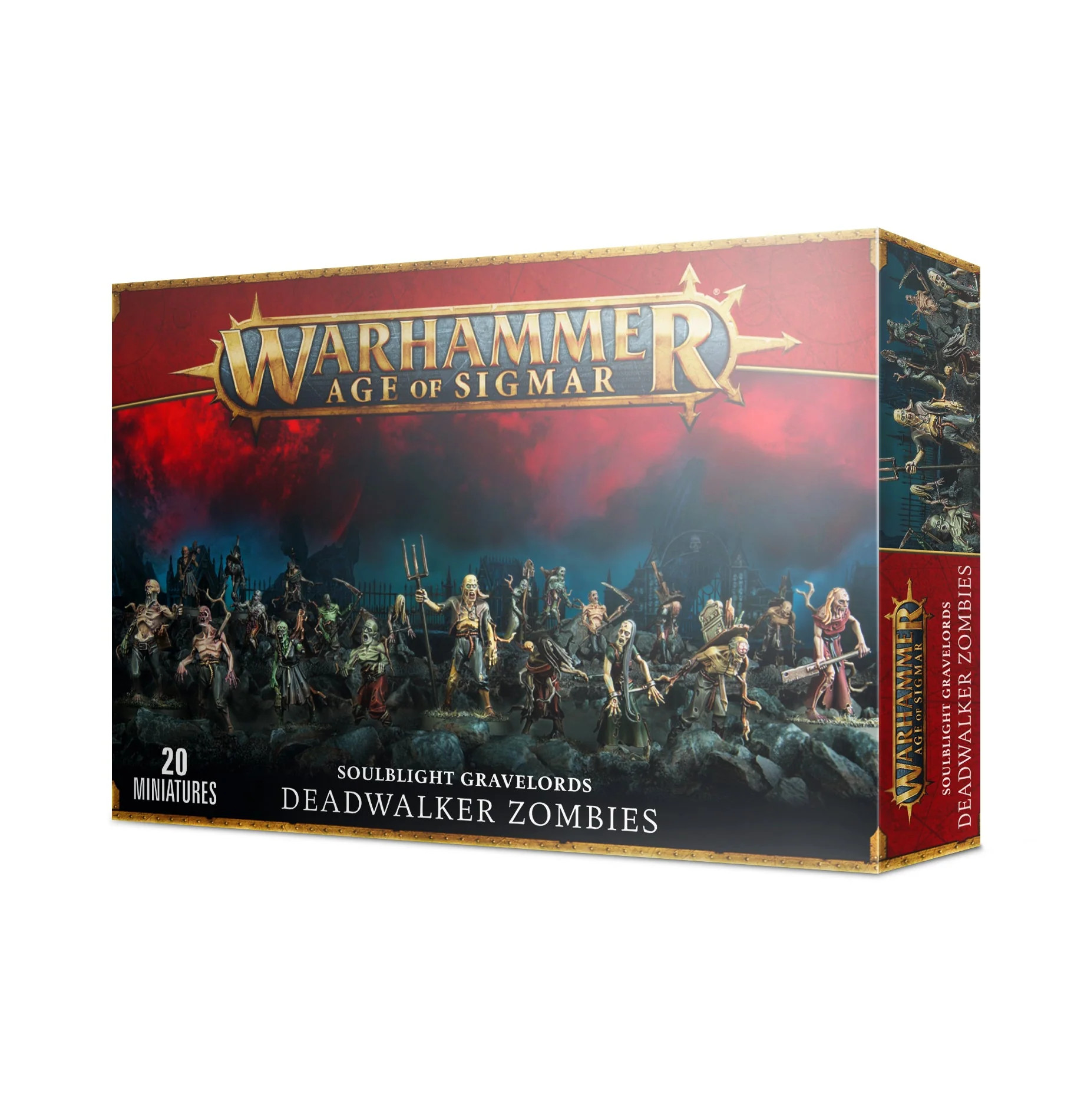 Deadwalker Zombies Warhammer Age of Sigmar Soulblight Gravelords Miniatures Games Workshop