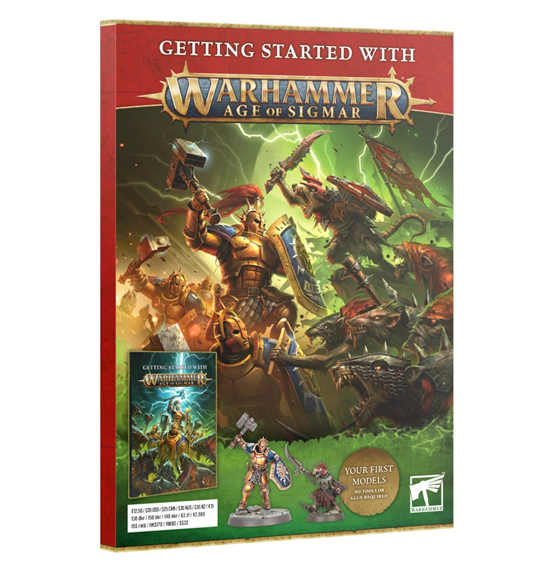 Warhammer Age of Sigmar Set d’initiation avec miniatures Games Workshop