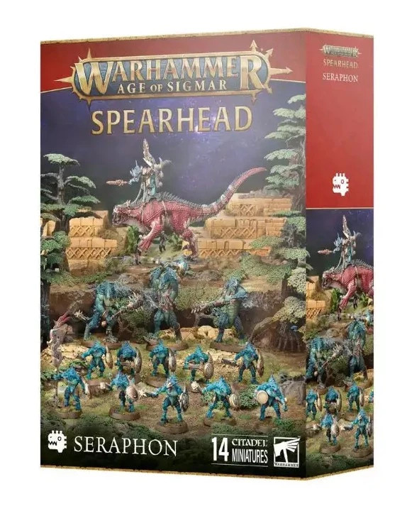 Warhammer Age of Sigmar Spearhead Seraphon Figurines Games Workshop
