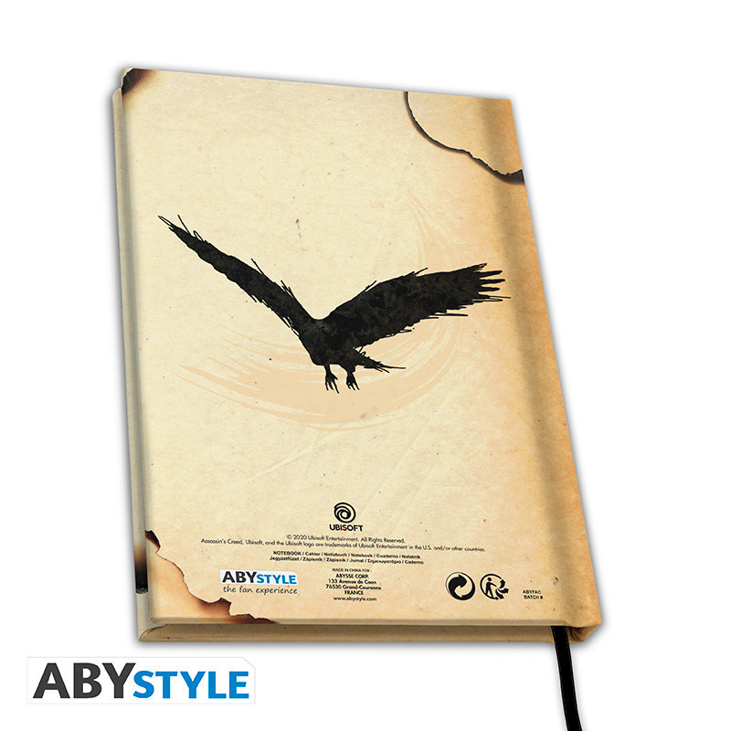 Caderno A5 Assassin's Creed Crest ABYstyle