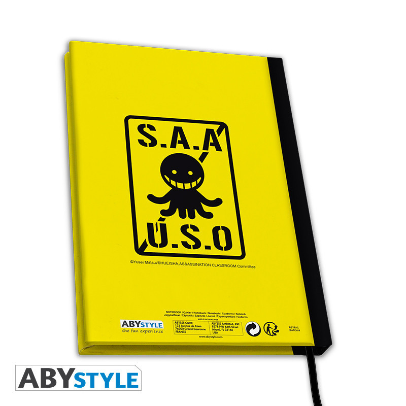 Caderno A5 Assassination Classroom Koro-sensei ABYstyle