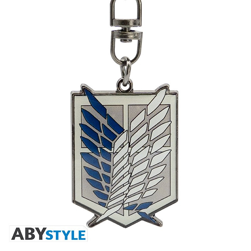 Attack on Titan Scouts Emblem Keyring ABYstyle
