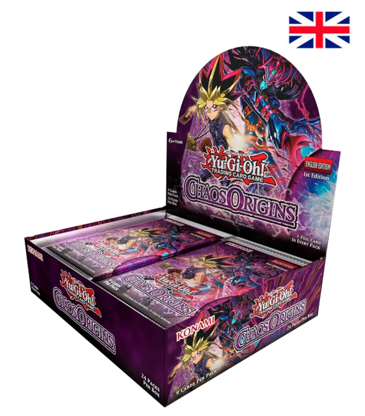 Booster Box Display (24 boosters) Chaos Origins Inglés - Yu-Gi-Oh!