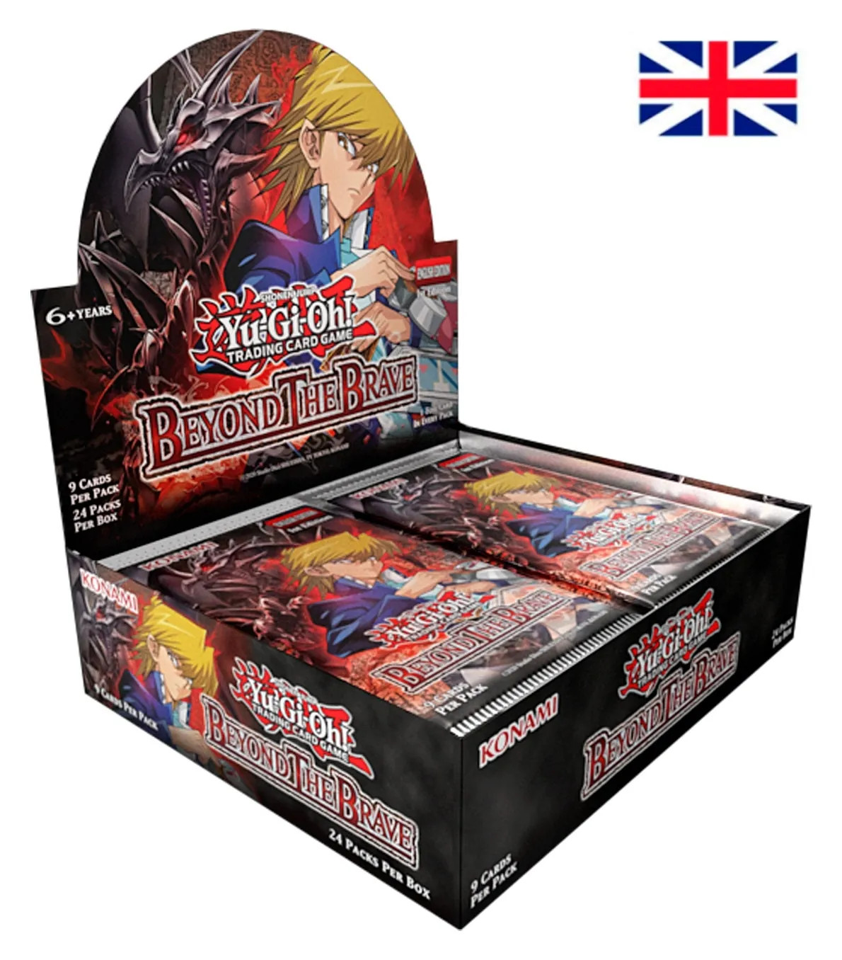 Yu-Gi-Oh! Booster Box Display Beyond the Brave Inglês Konami