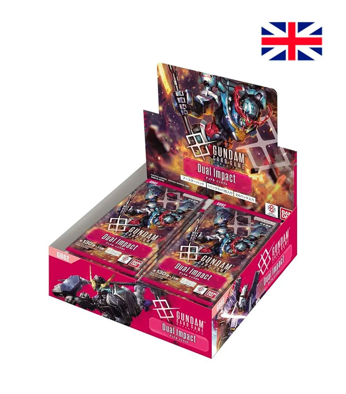 Gundam Card Game GD-02 Booster Box Display (24 Boosters) EN
