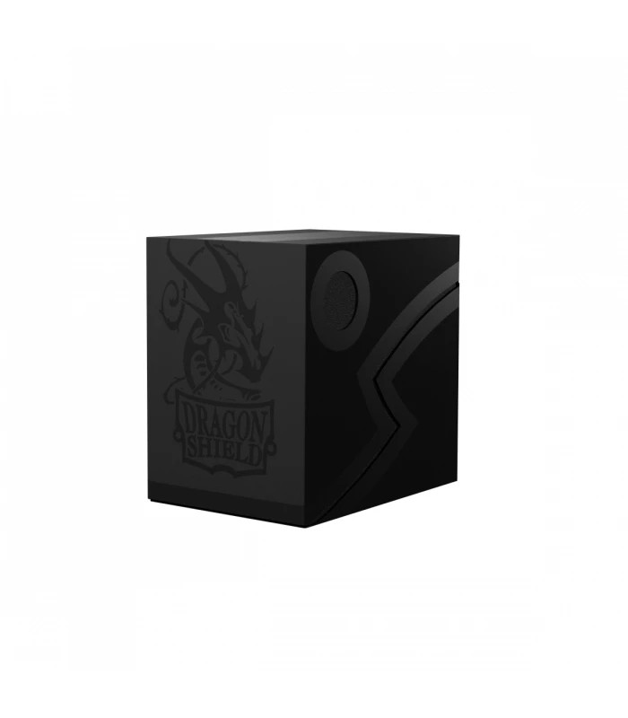 Deck Box Dragon Shield Double Shell Shadow Black/Black Arcane Tinmen
