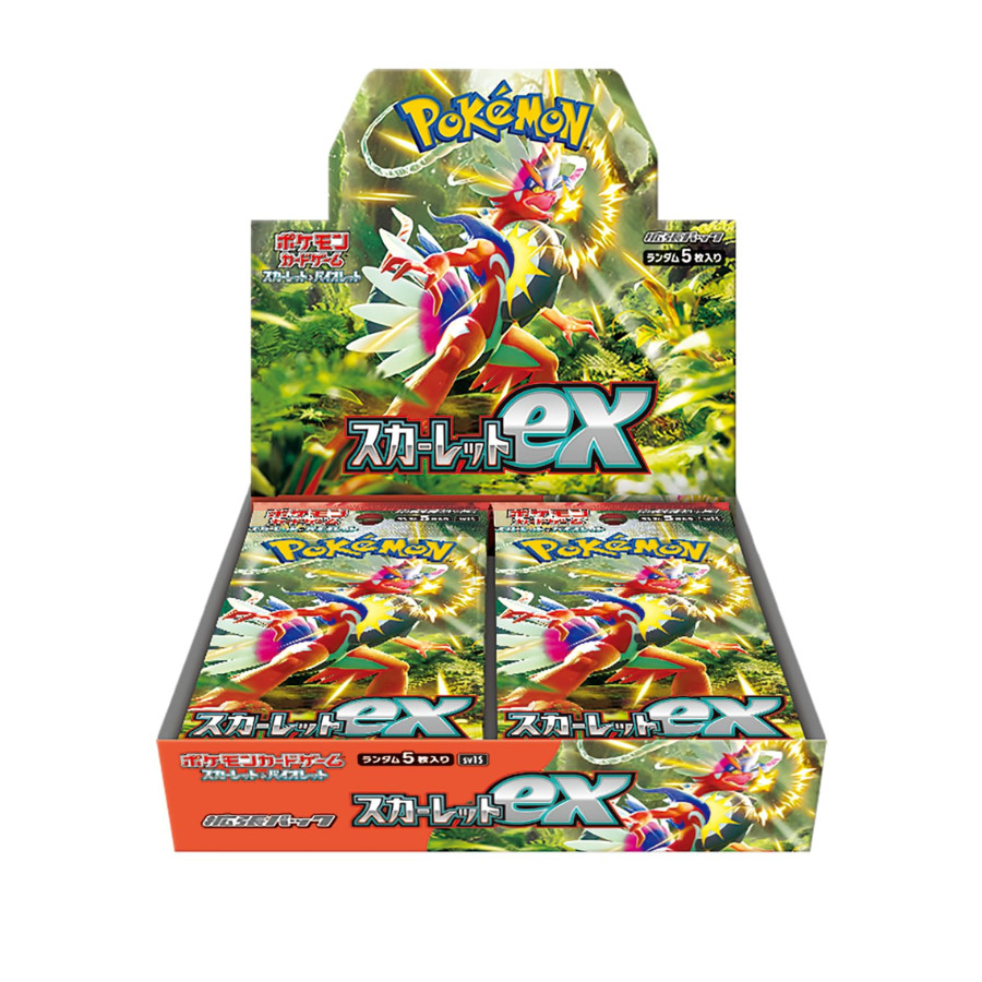 Pokémon TCG Scarlet EX Booster Box (Japonês)