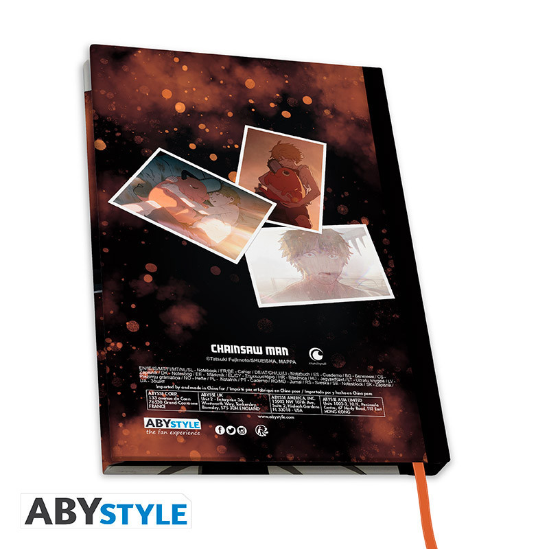 Caderno A5 Chainsaw Man Denji ABYstyle
