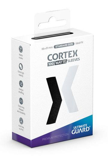 Sleeves Ultimate Guard Cortex Matte Standard Size Preto 100