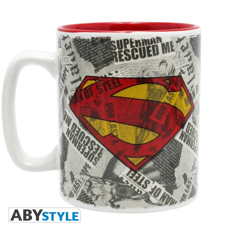 Taza DC Comics Superman & Logo 460 ml ABYstyle