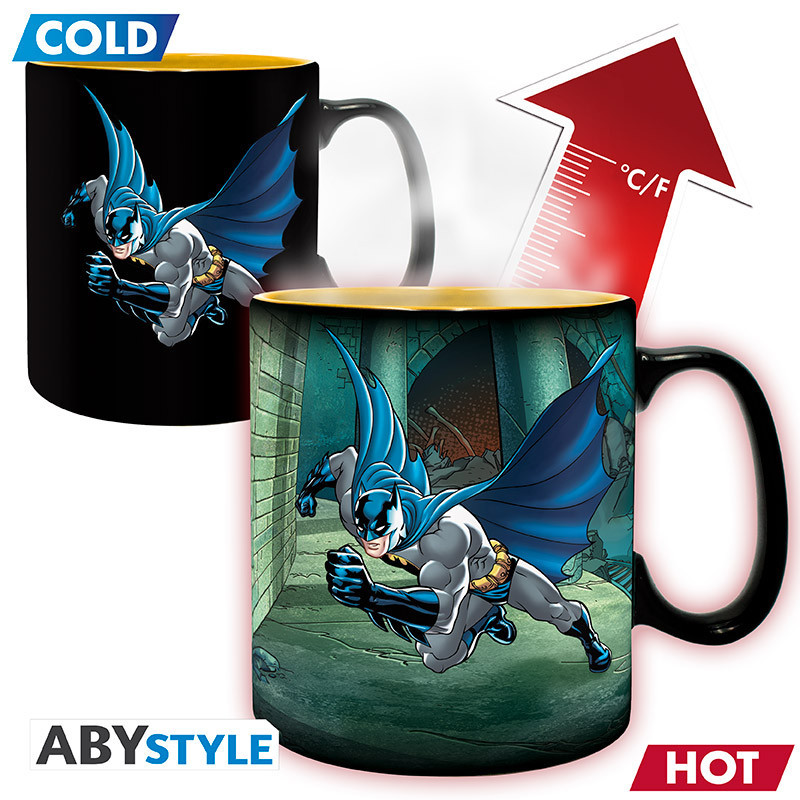 Caneca Termossensível DC Comics Batman & Joker 460ml ABYstyle