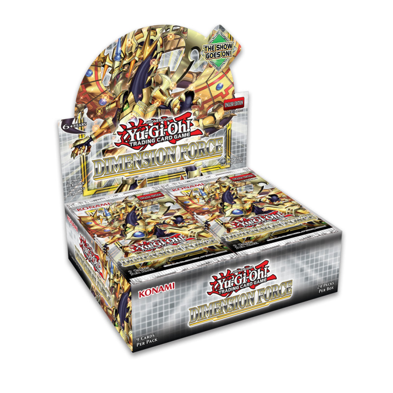 Yu-Gi-Oh - Dimension Force Booster Box - Inglês- 1st Edition