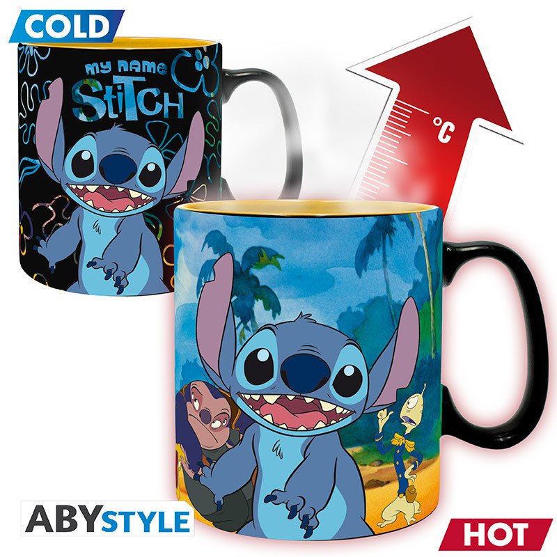 Caneca Térmica Disney Lilo & Stitch Stitch e Lilo 460 ml ABYstyle