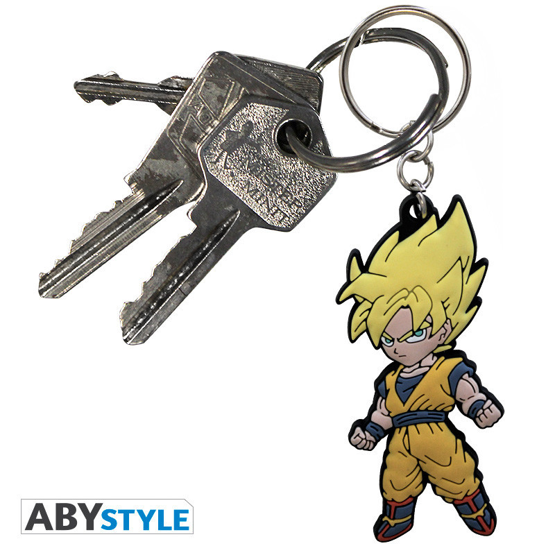 Dragon Ball Z Goku Super Saiyan PVC Keychain ABYstyle