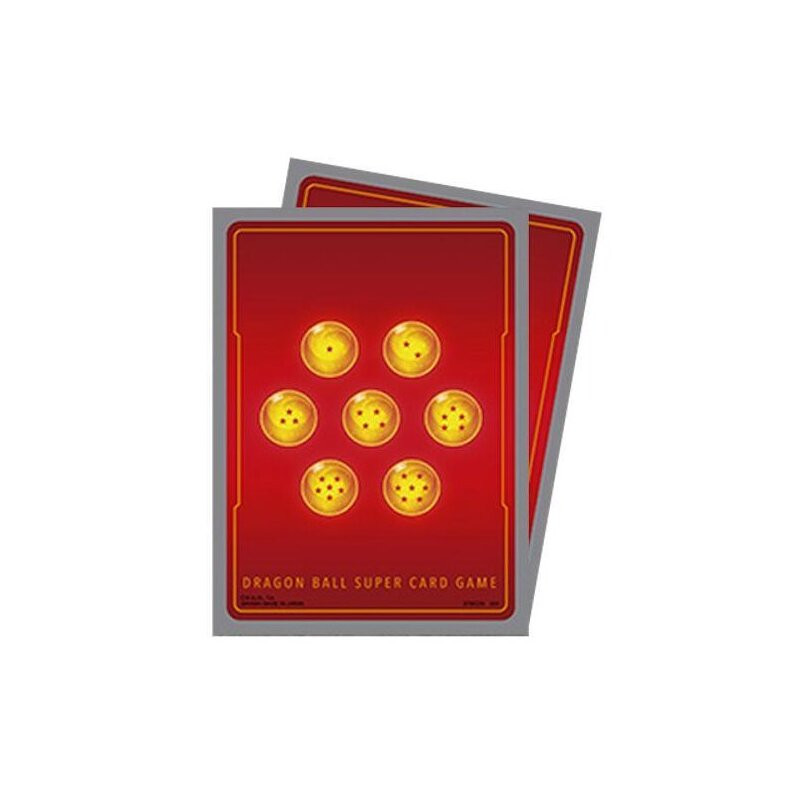 Fundas Dragon Ball Super Fusion World Standard Red Dragon Balls 64 Unidades Bandai