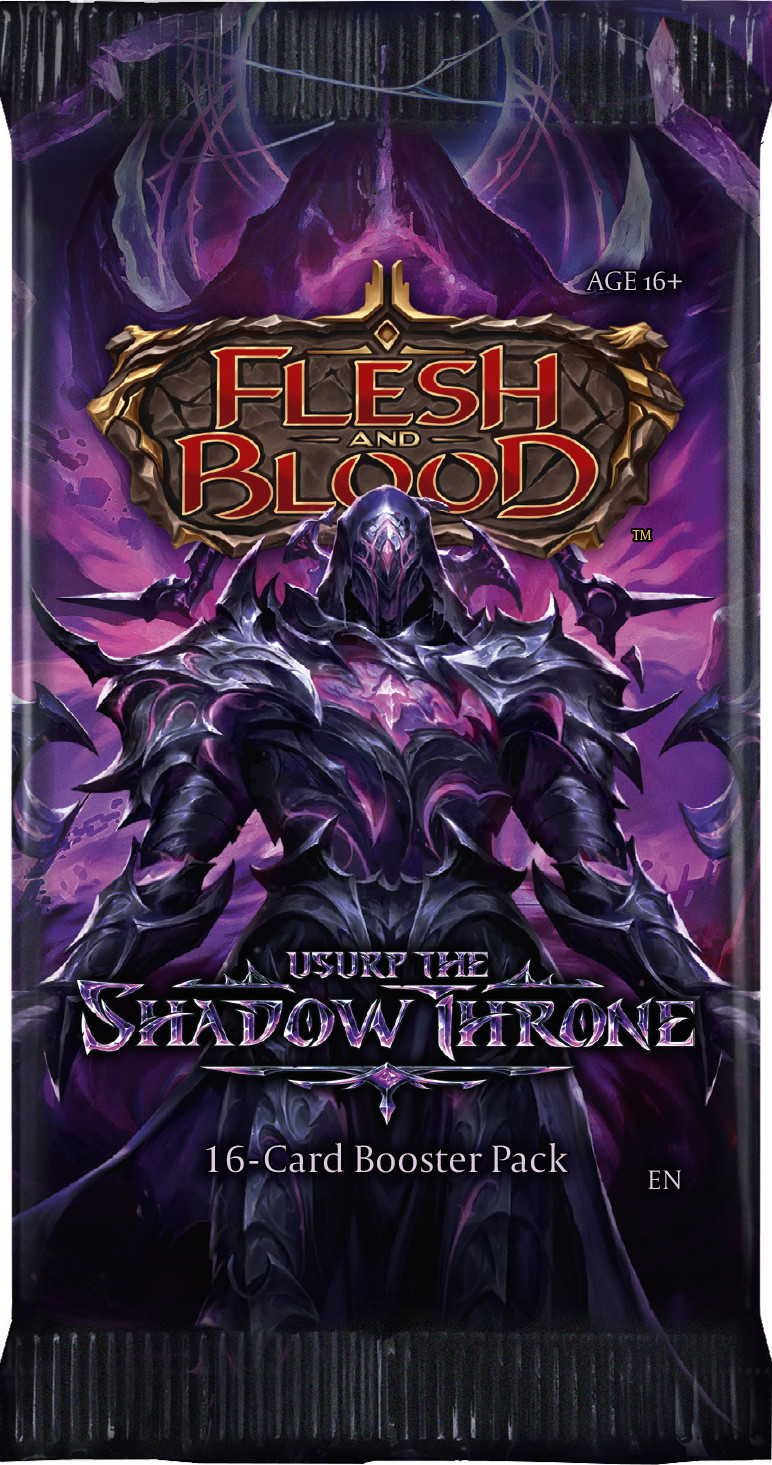 Flesh & Blood TCG Usurp the Shadow Throne Booster Display 24 Packs EN Legend Story Studios