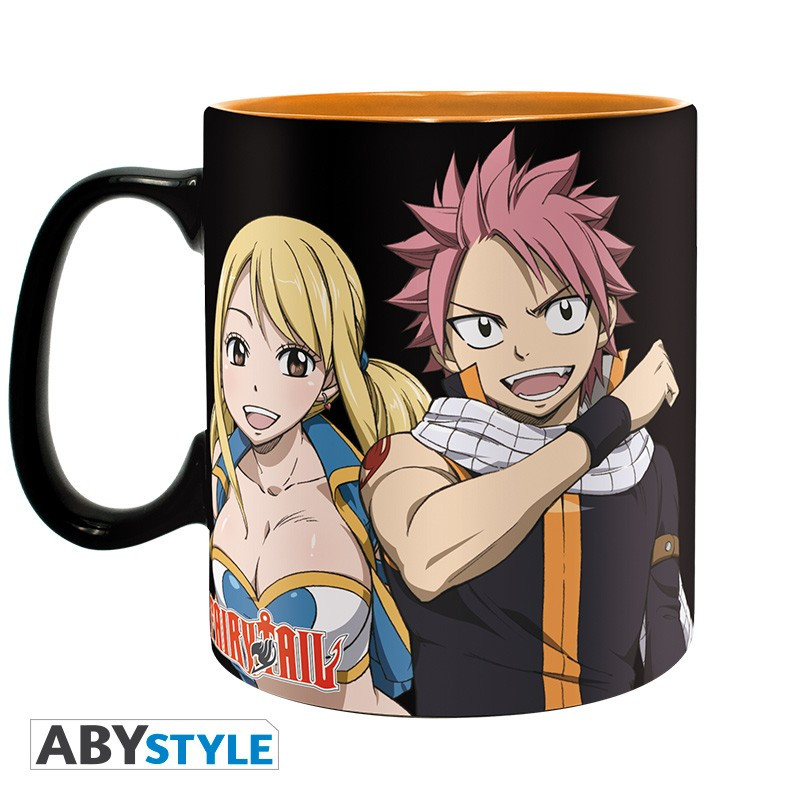 Tasse Fairy Tail Lucy, Natsu & Emblem 460 ml ABYstyle