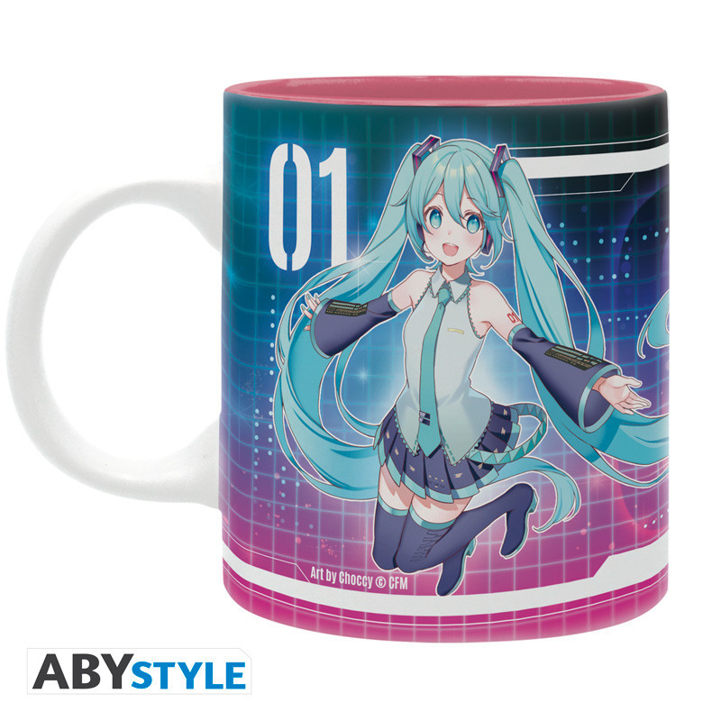 Caneca Hatsune Miku Cyberpunk 320 ml ABYstyle