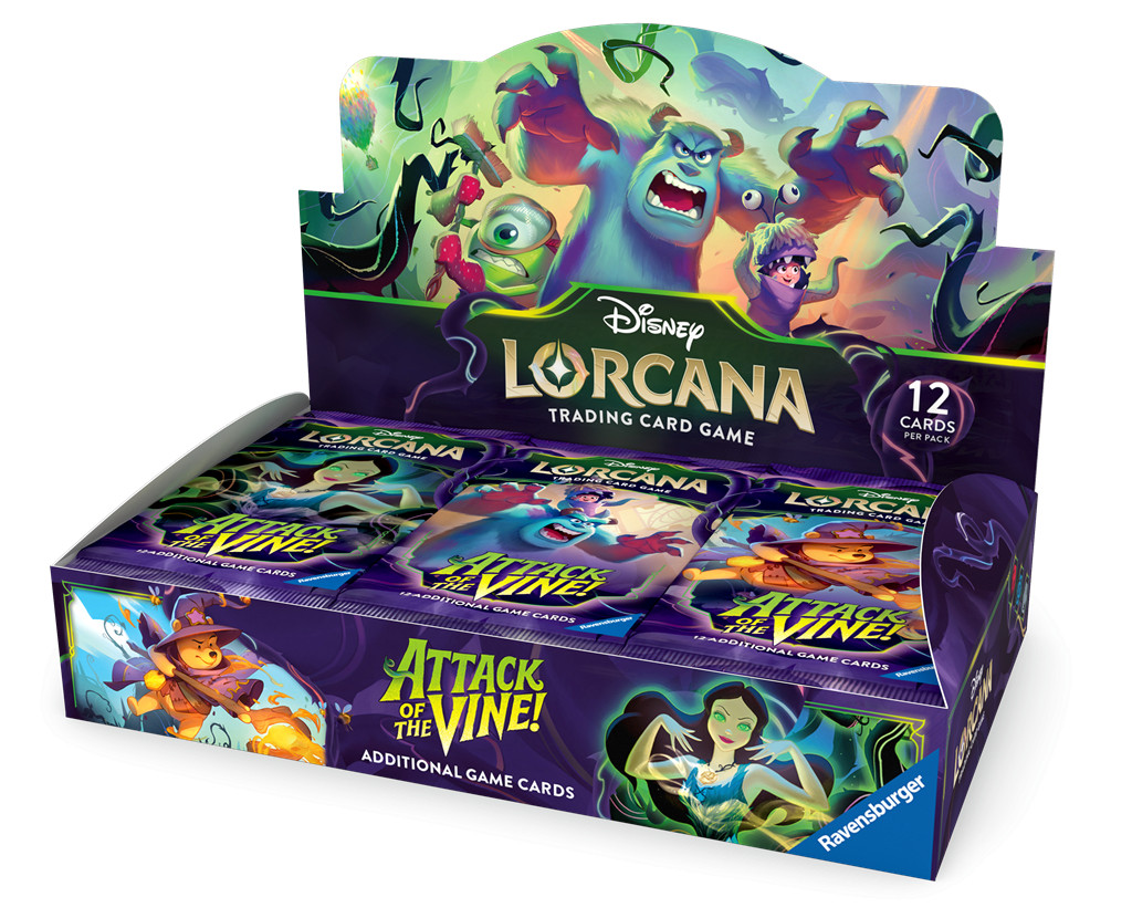 Disney Lorcana: Attack of the Vine! Booster Display (24 Packs) - EN