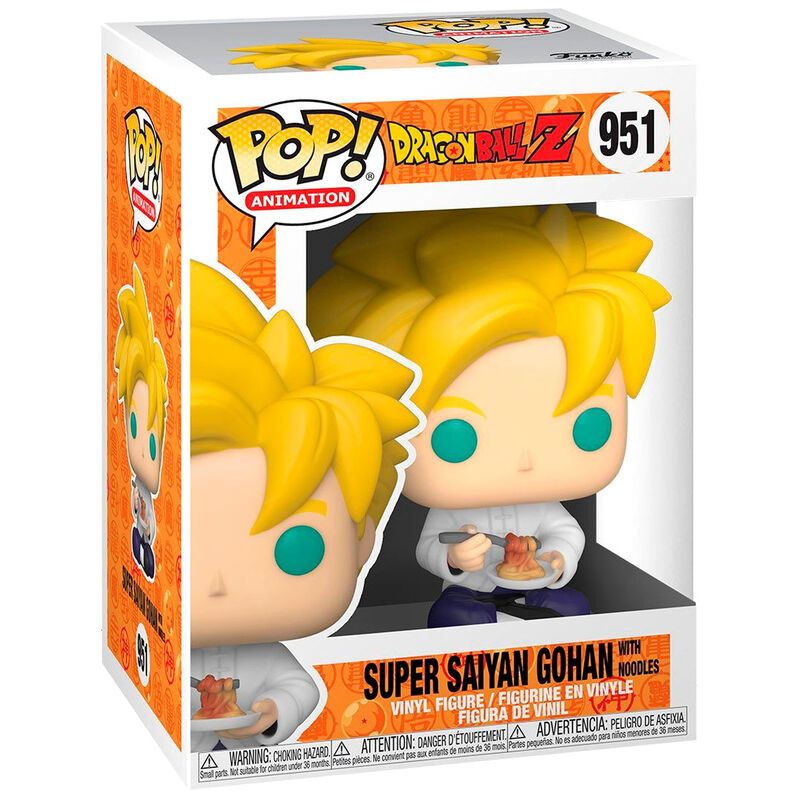 Funko Pop! Dragon Ball Z – Super Saiyan Gohan with Noodles #951
