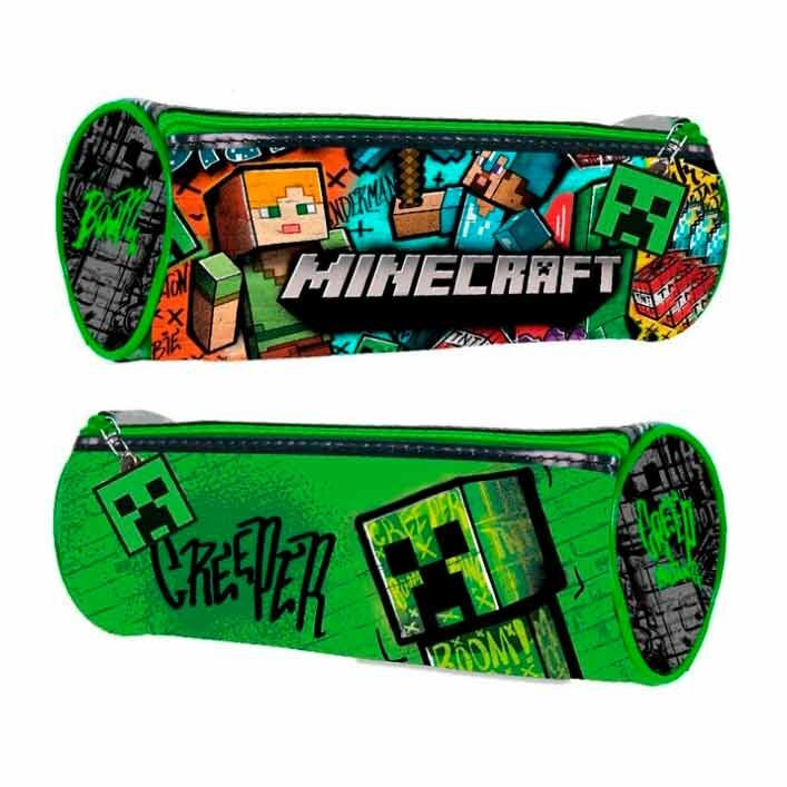 Minecraft Estojo Redondo