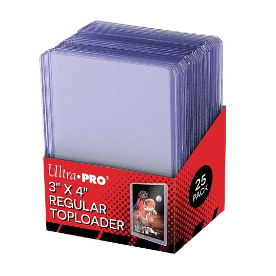 Ultra Pro – Regular Toploader para Cartas (25 Unidades)