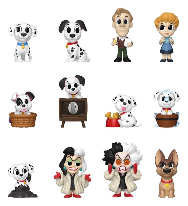 Funko Mystery Minis 101 Dálmatas (12 Unidades) - Disney