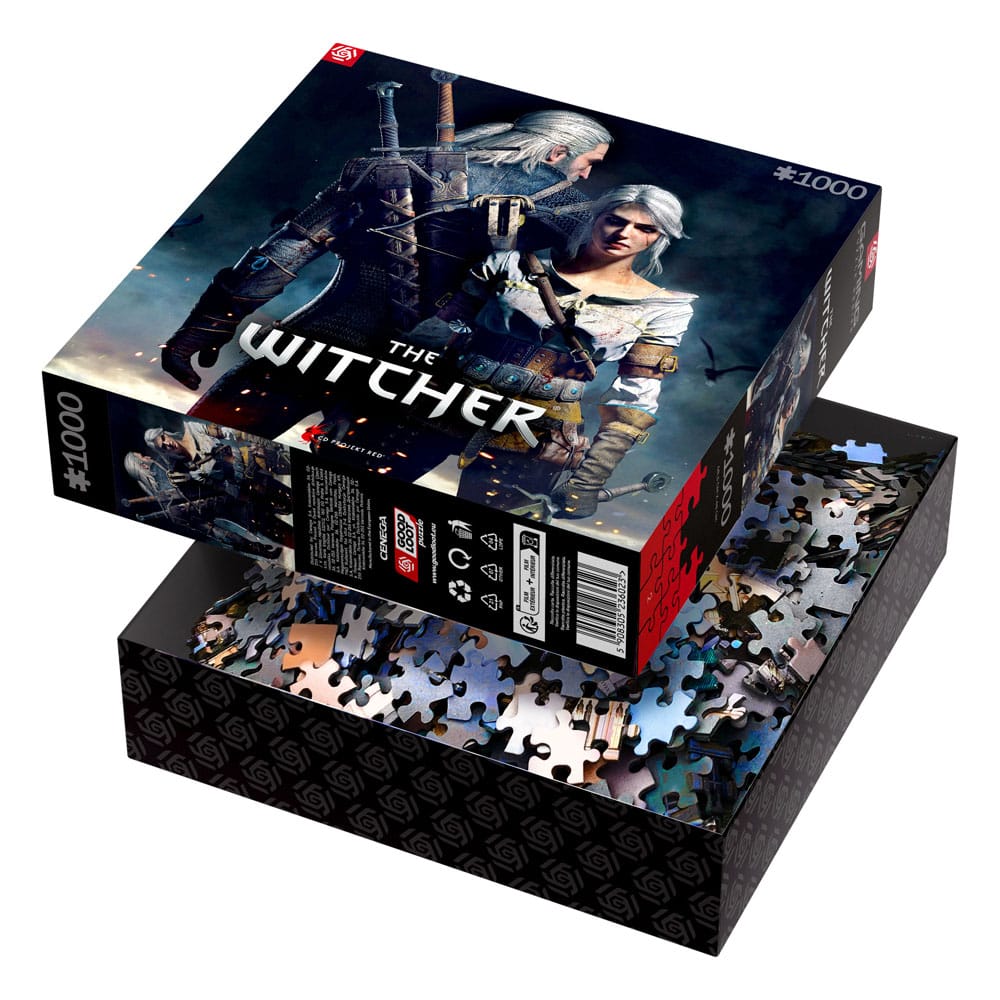 The Witcher: Geralt & Ciri Puzzle 1000 Peças