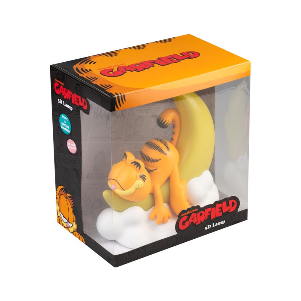 Candeeiro Garfield com USB-C