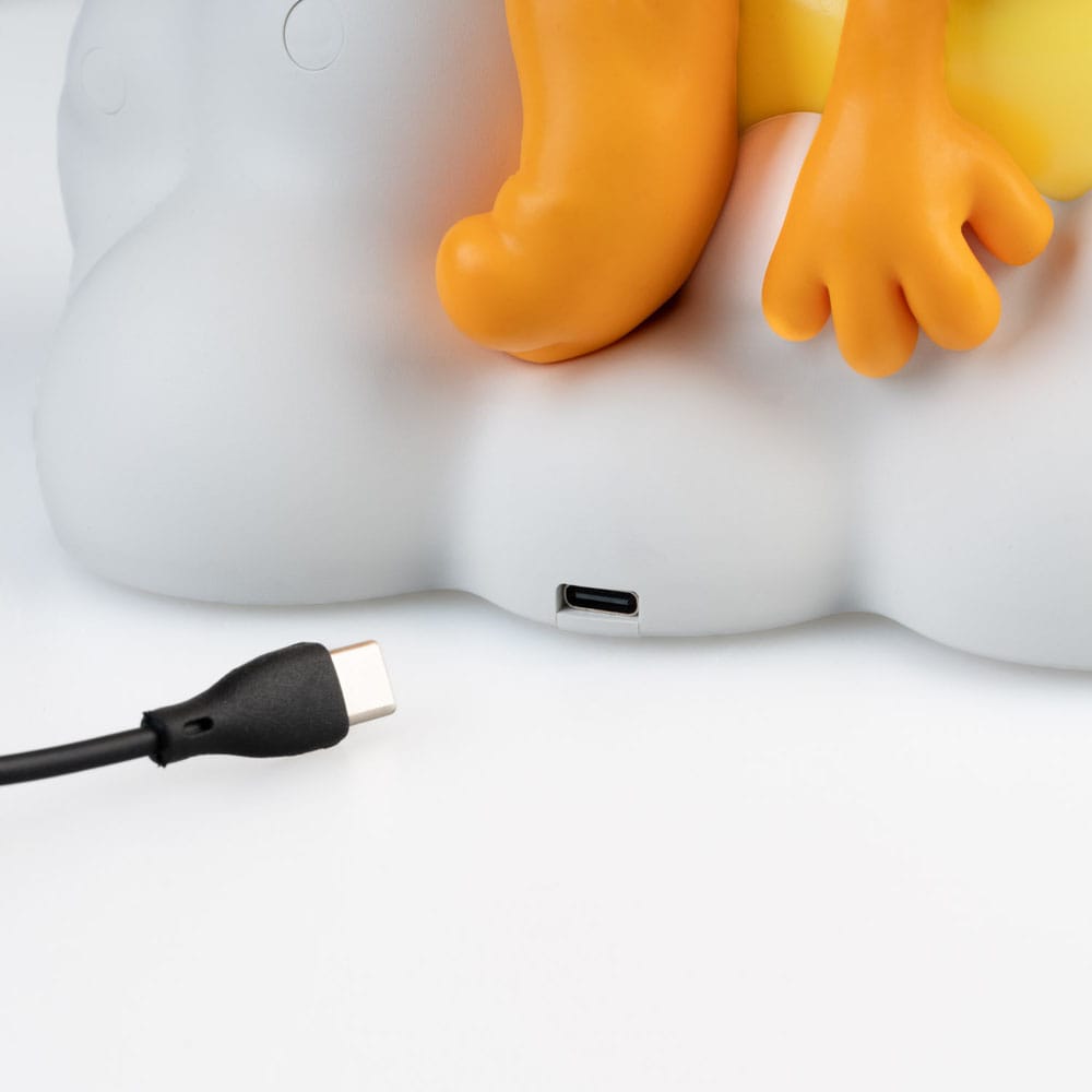 Candeeiro Garfield com USB-C
