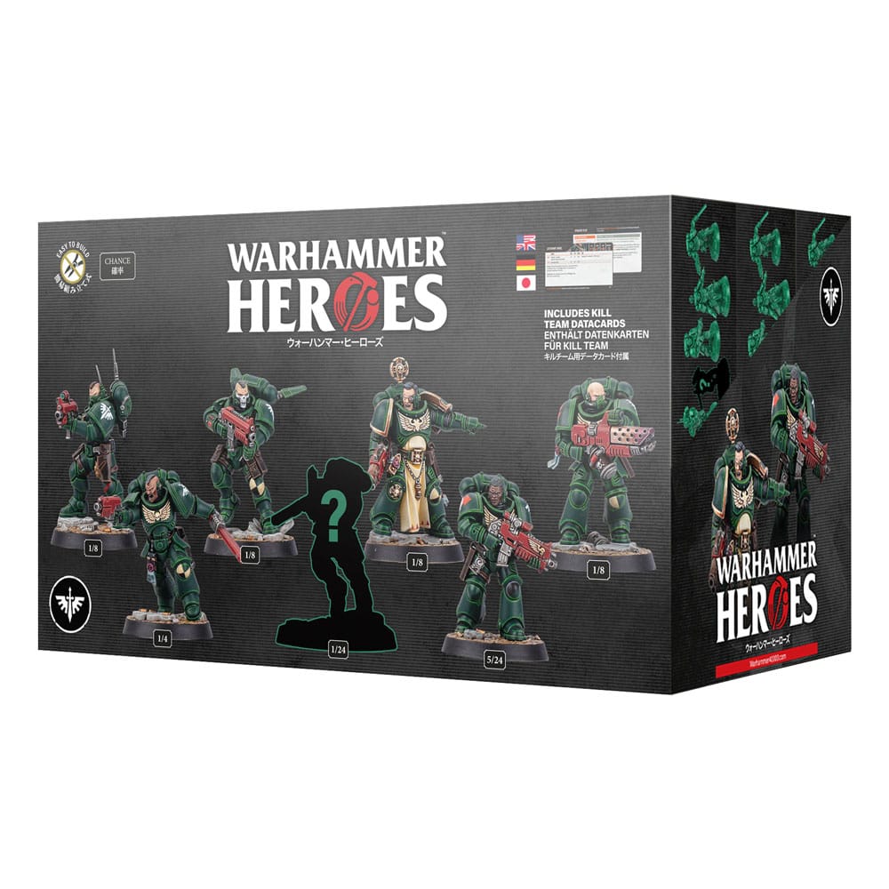 Warhammer 40.000 Space Marine Heroes Dark Angels Heroes