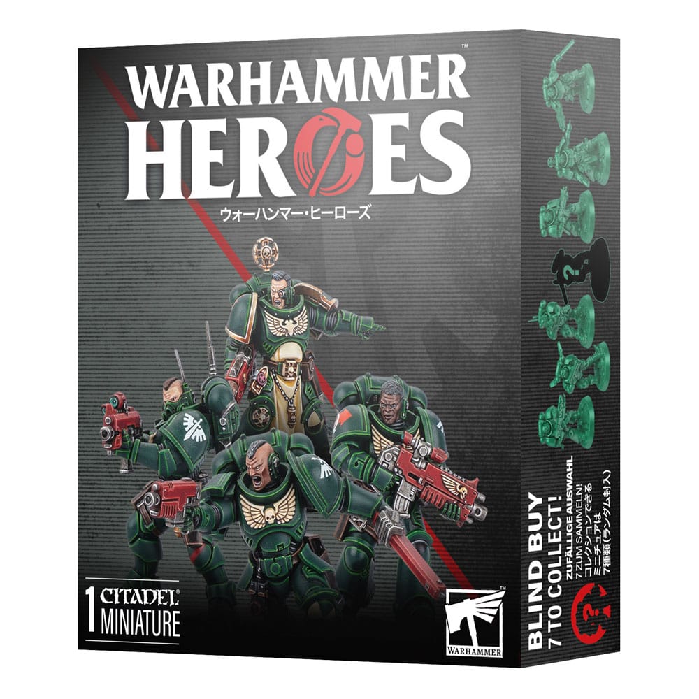 Warhammer 40.000 Space Marine Heroes Dark Angels Heroes