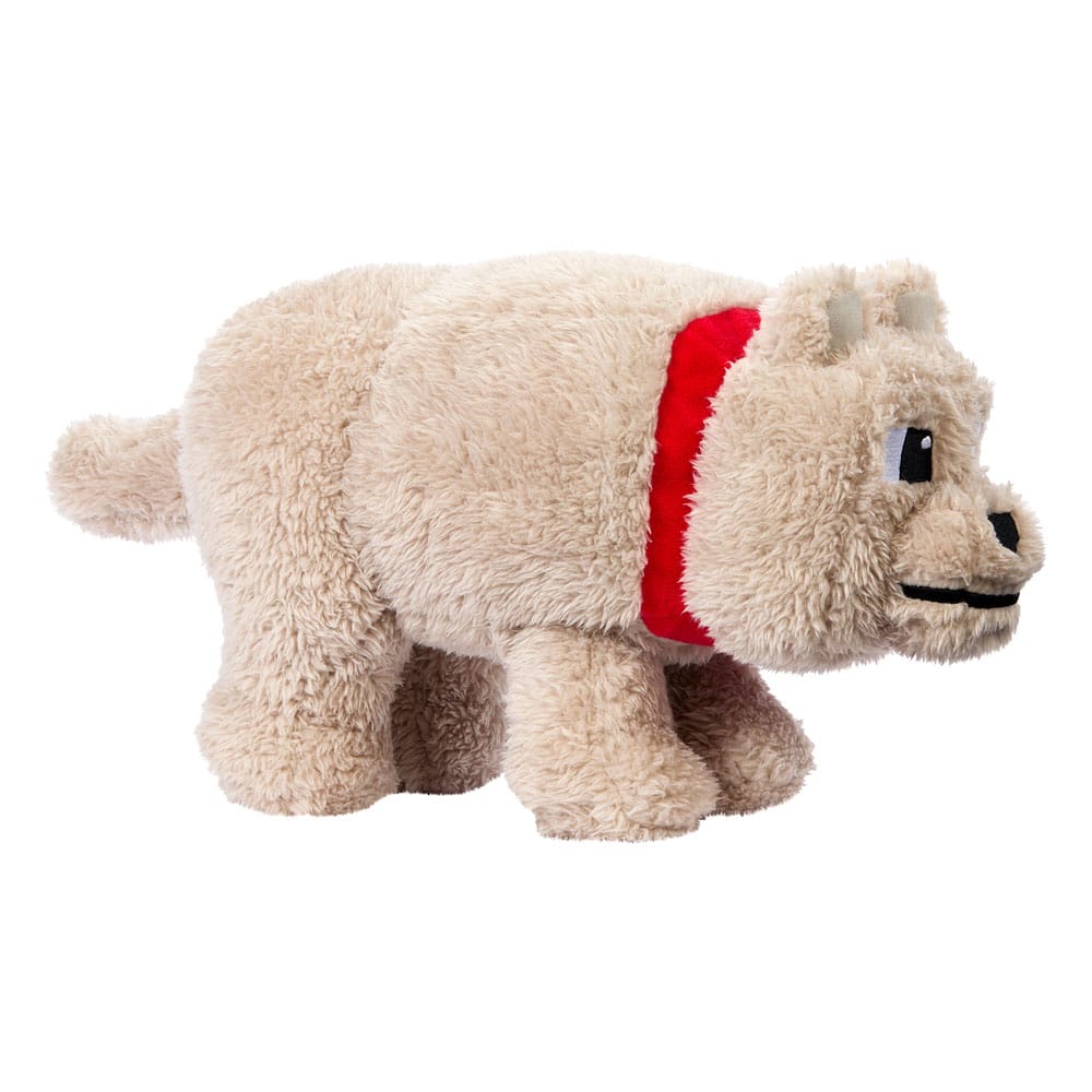 Minecraft Movie DENNIS THE WOLF 20cm Soft Plush Toy
