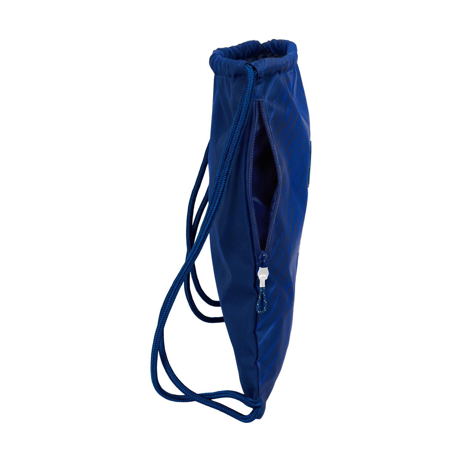 Saco de Desporto FC Barcelona Azul-Marinho com Cordões Safta