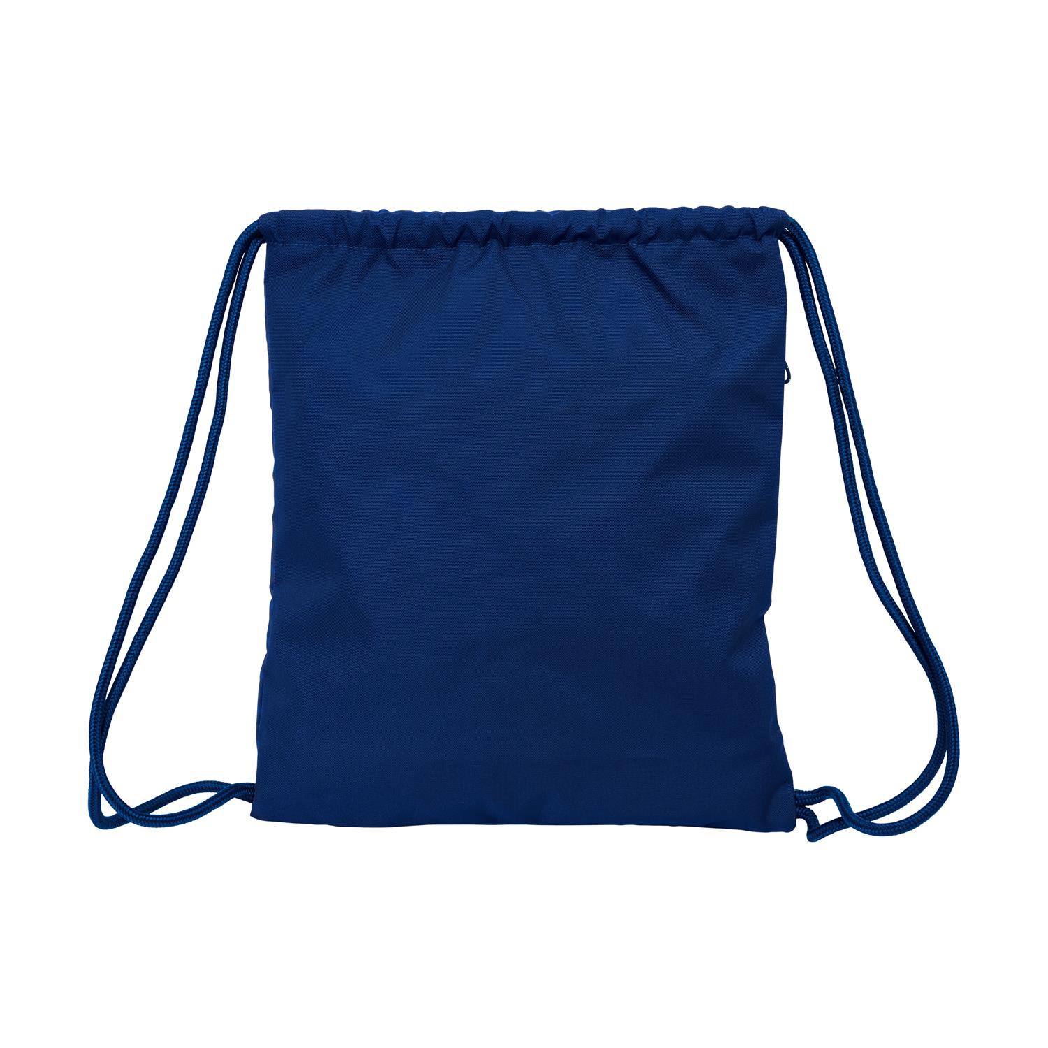 Saco de Desporto FC Barcelona Azul-Marinho com Cordões Safta
