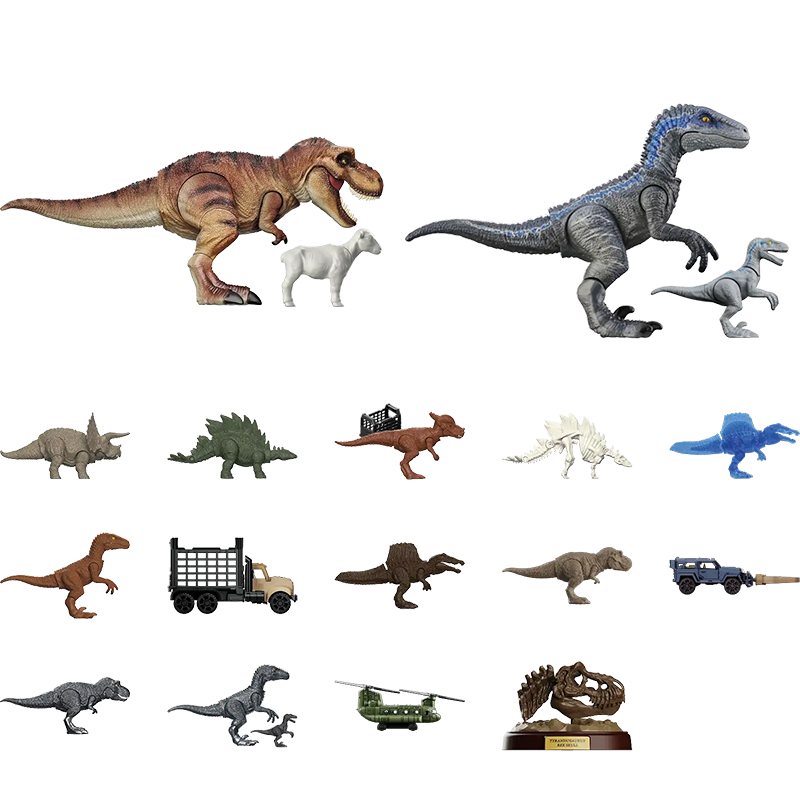 Jurassic World Terraventure TS01 Caja Misteriosa 12 Unidades Blokees