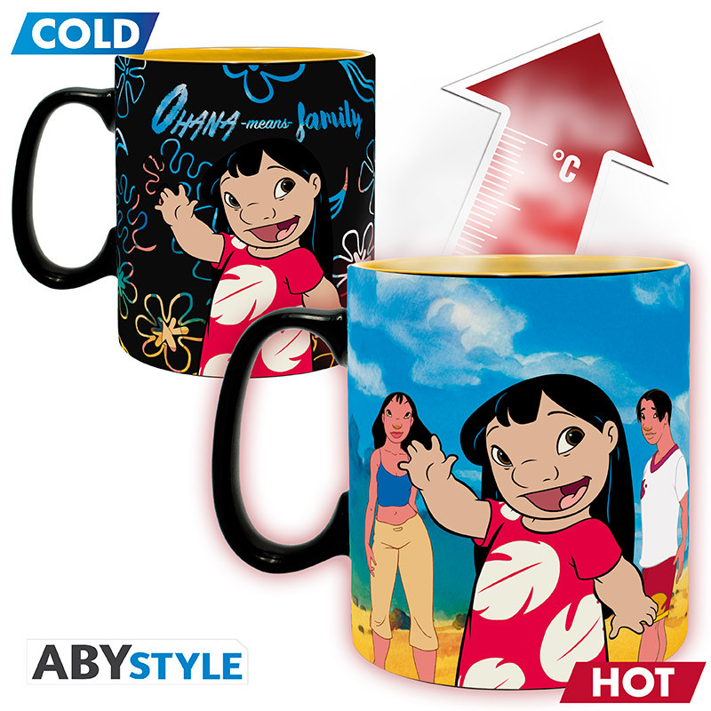Caneca Térmica Disney Lilo & Stitch Stitch e Lilo 460 ml ABYstyle