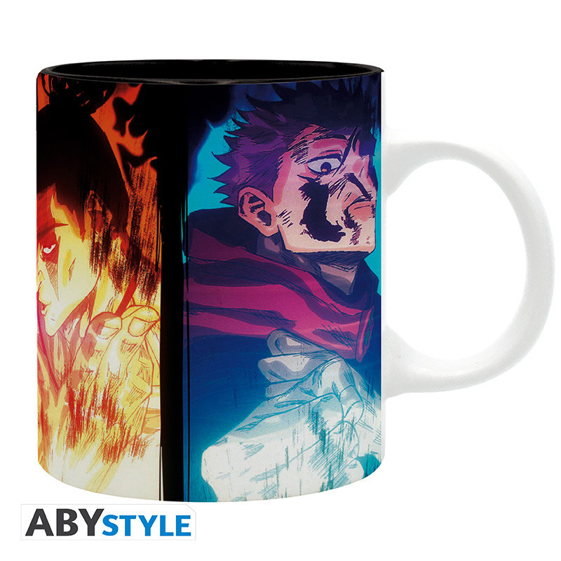 Caneca Jujutsu Kaisen Yuji Itadori & Aoi Todo vs Mahito 320ml ABYstyle