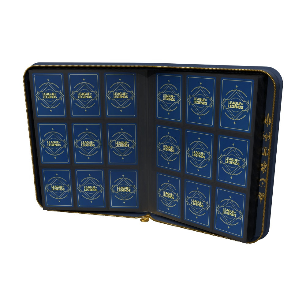 Binder Riftbound League of Legends TCG Legacy Zippered Collector's Binder UVS Games