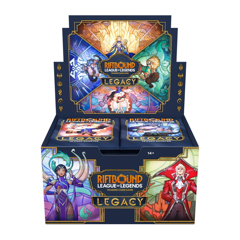 Riftbound League of Legends TCG Legacy Booster Box UVS Games