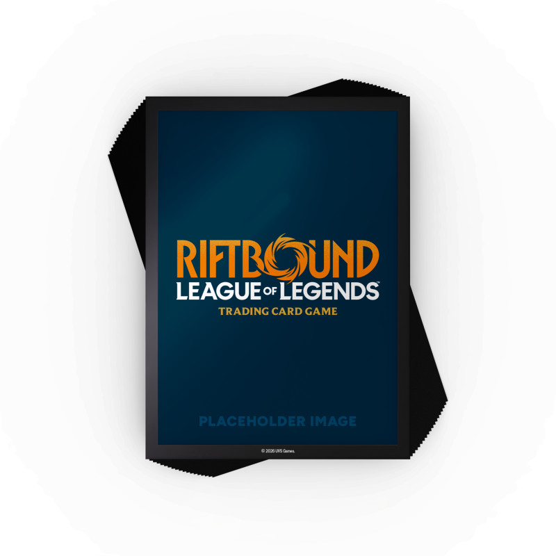 Sleeves Riftbound League of Legends Radiance Style 1 100 Unidades
