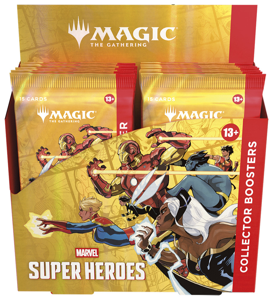 MTG – Marvel Super Heroes Collector Booster Display (12 Boosters) (Inglês)