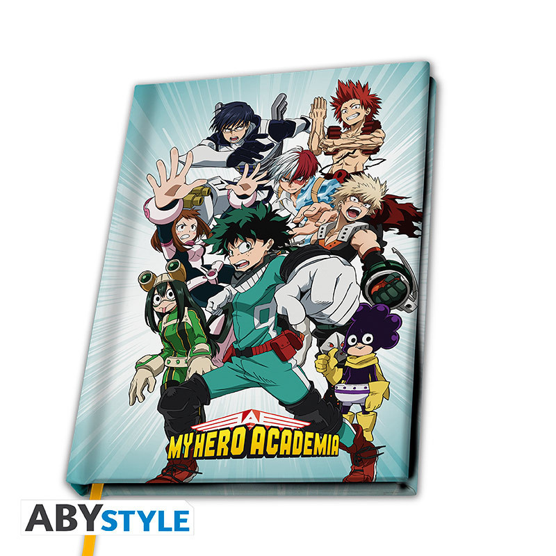 Caderno A5 My Hero Academia Heroes ABYstyle