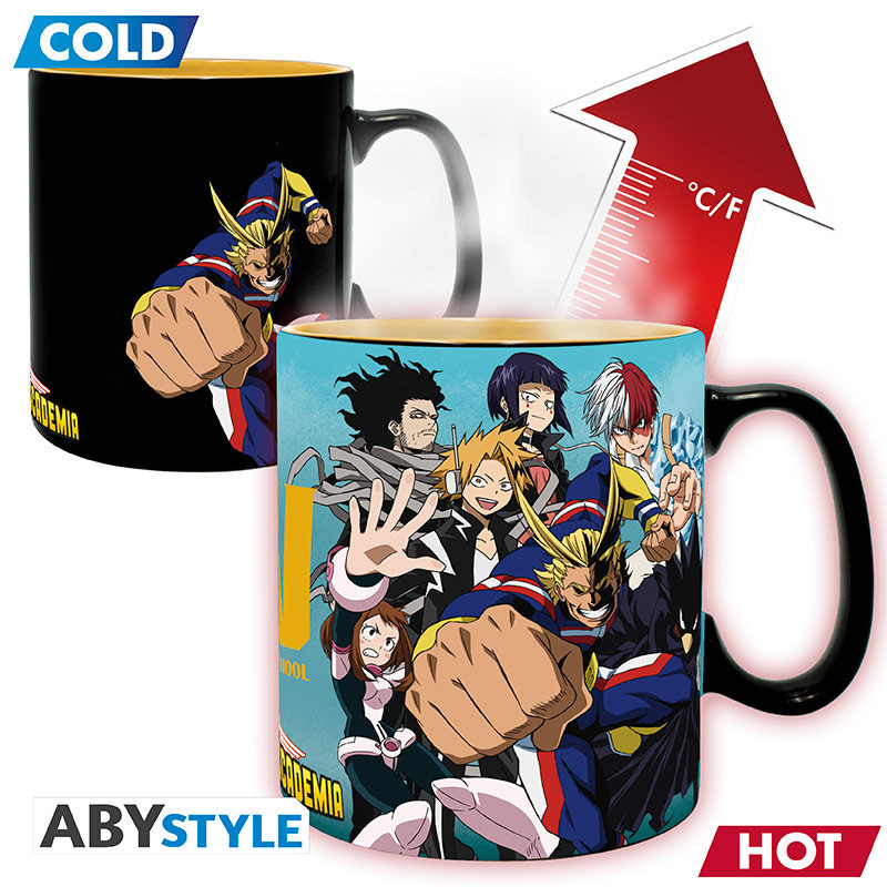 Caneca Termossensível My Hero Academia Group 460 ml ABYstyle