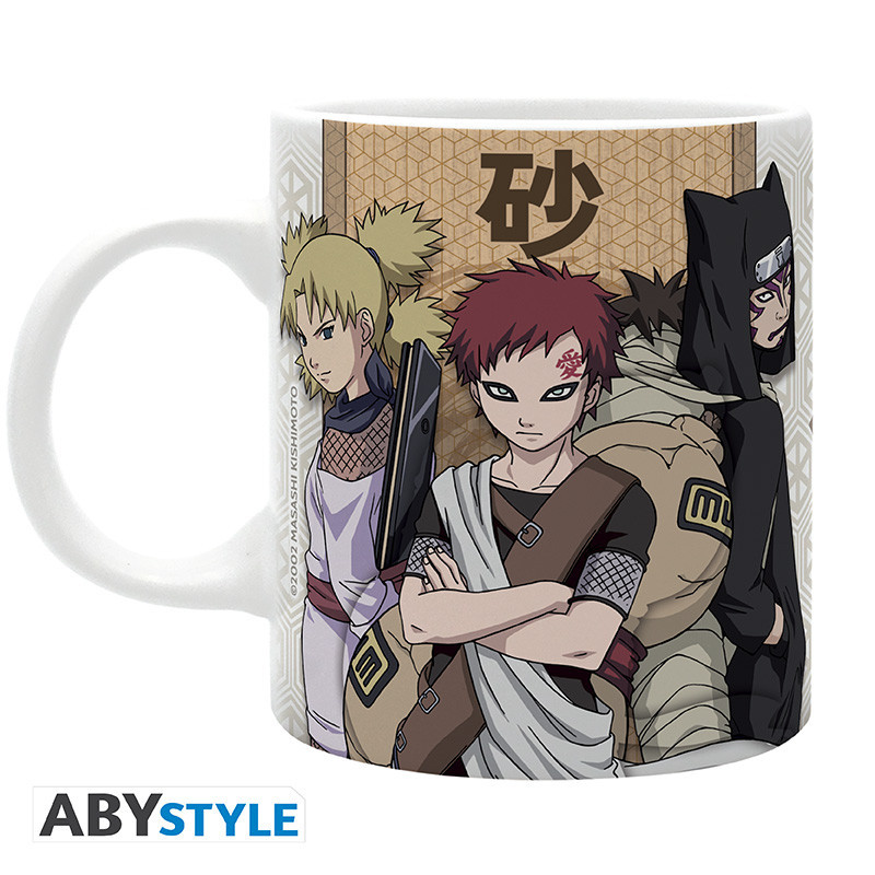 Caneca Naruto Konoha vs Suna 320 ml ABYstyle