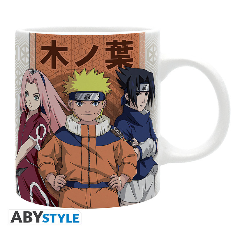 Caneca Naruto Konoha vs Suna 320 ml ABYstyle