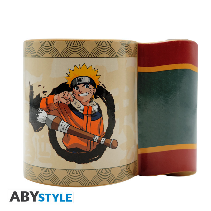 Caneca 3D Naruto Shippuden Pergaminho Naruto ABYstyle