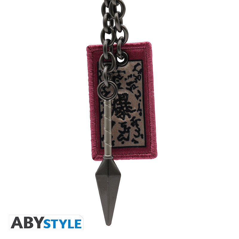 Naruto Shippuden Kunai & Explosive Tag 3D Keychain ABYstyle
