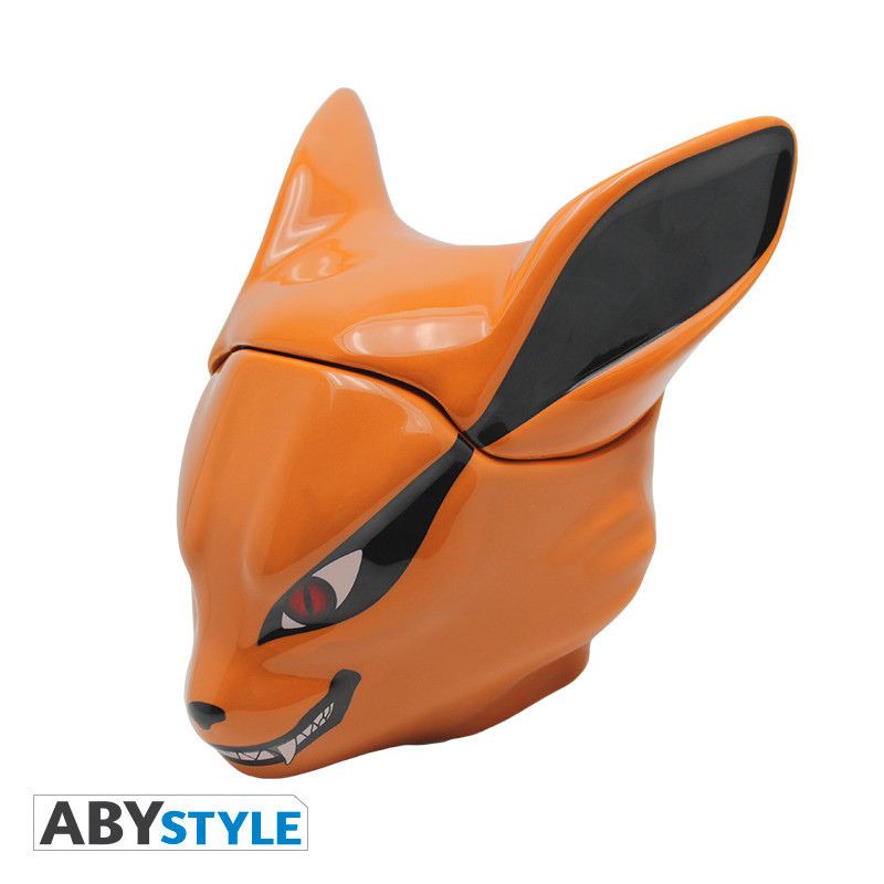Caneca 3D Naruto Shippuden Kyubi com Tampa ABYstyle